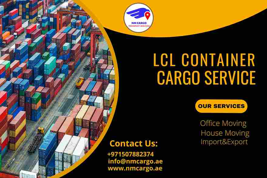 LCL Container Cargo in AJMAN