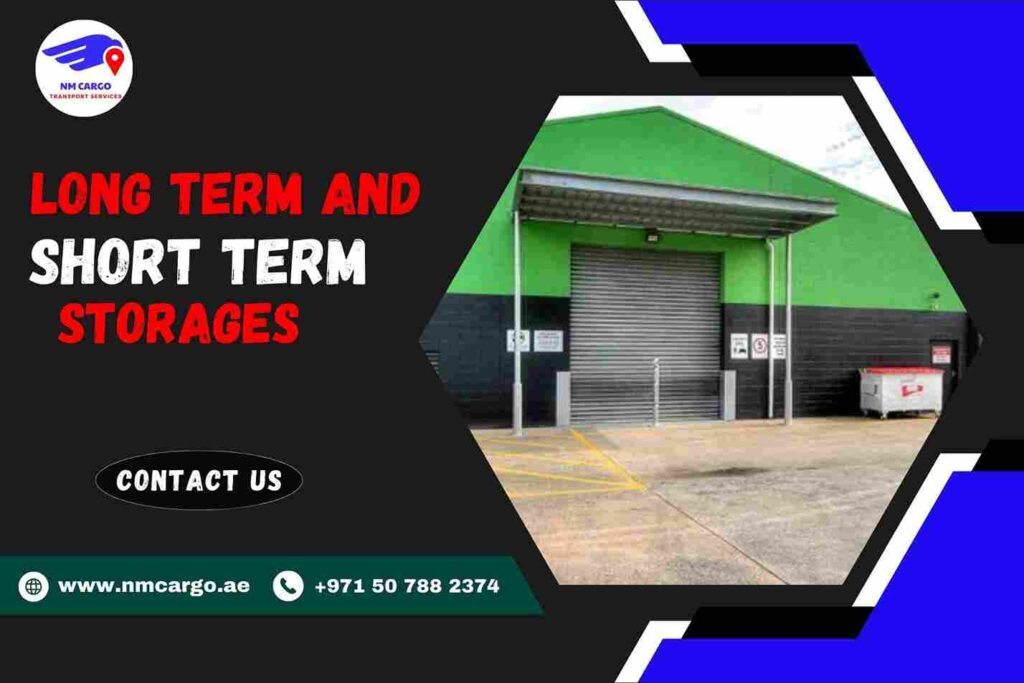 Long Term and Short Term storages