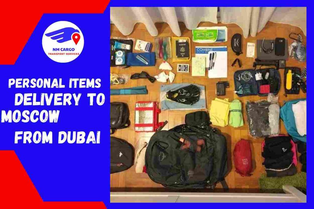 Personal items Delivery to Moscow from Dubai