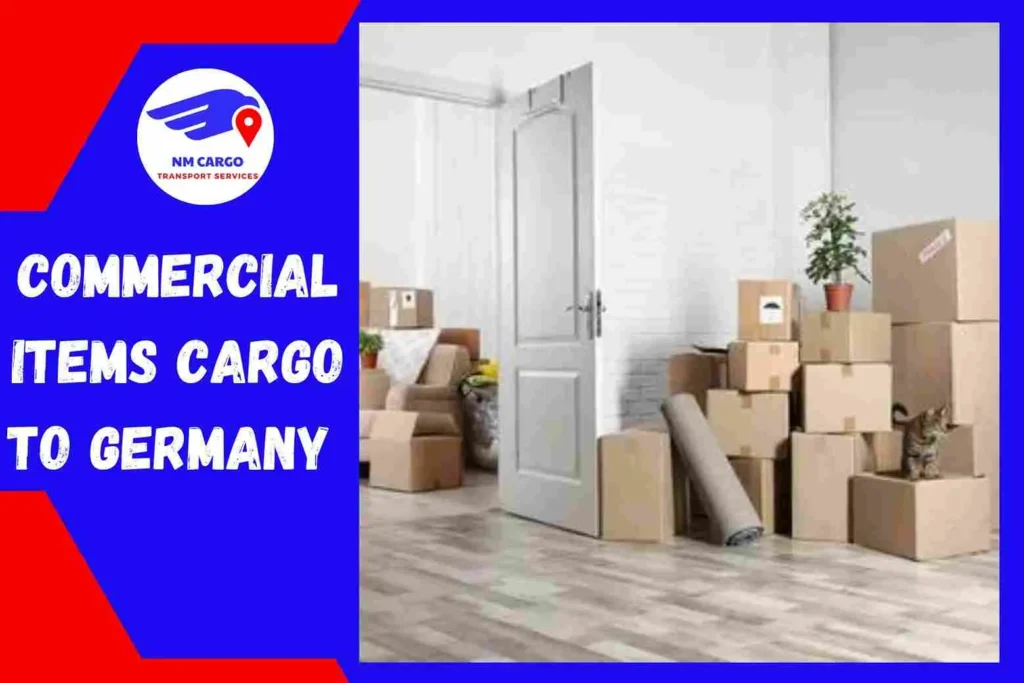 Commercial items Cargo to Germany From Dubai