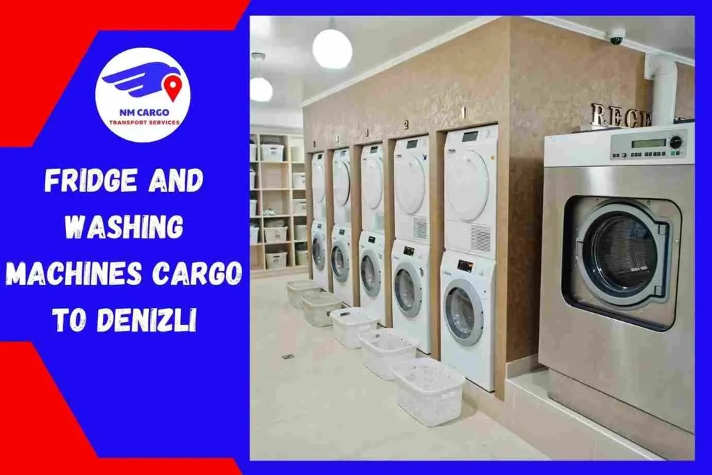 Fridge and Washing Machines Cargo to Denizli from Dubai