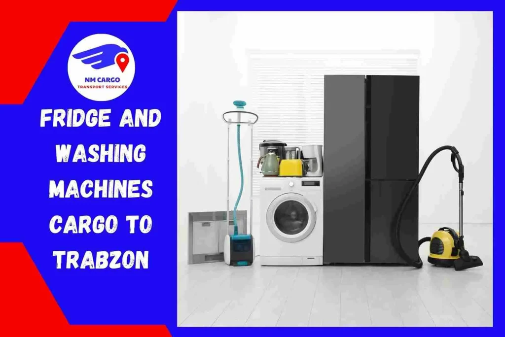 Fridge and Washing Machines Cargo to Trabzon from Dubai