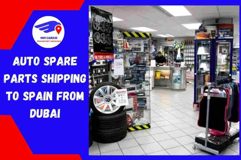 Auto Spare Parts Shipping to Spain From Dubai