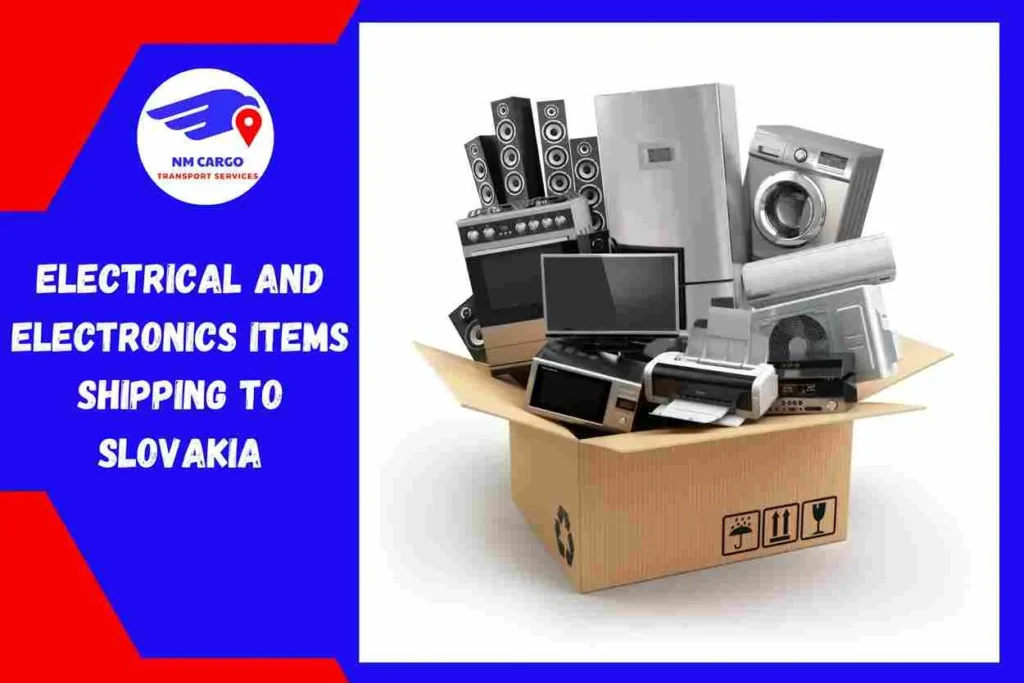 Electrical and Electronics items Shipping to Slovakia From Dubai