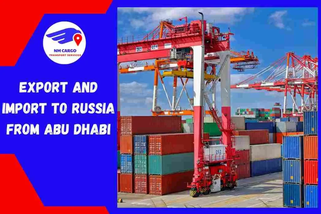 Export and Import To Russia From Abu Dhabi