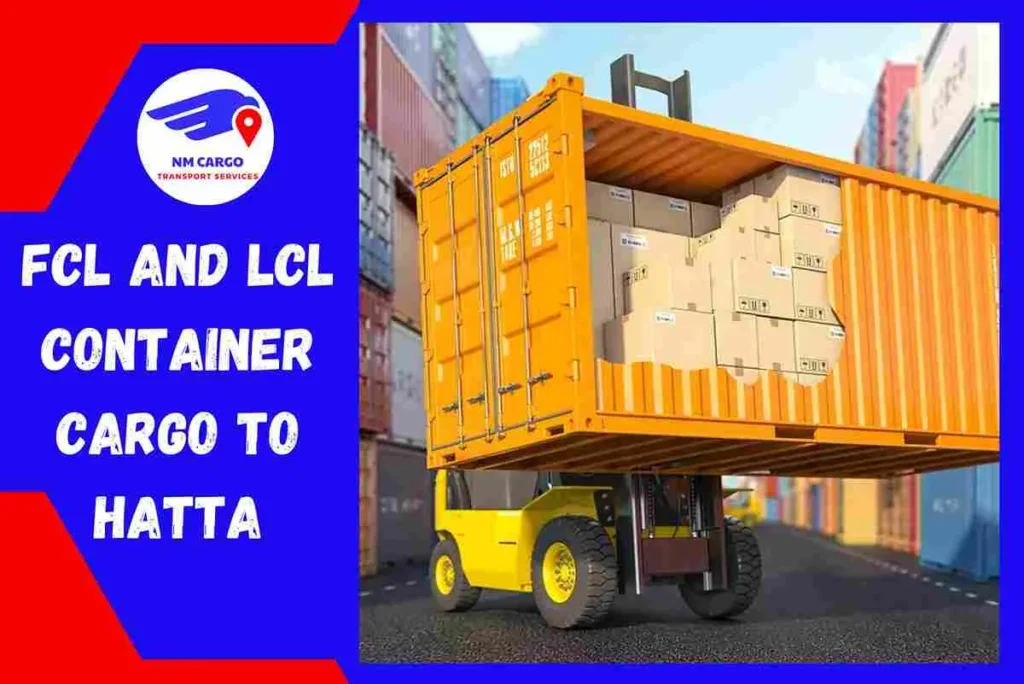 FCL and LCL Container Cargo to Russia From Hatta