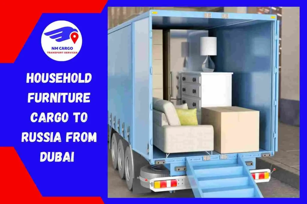 Household Furniture Cargo to Russia From Dubai Sports City