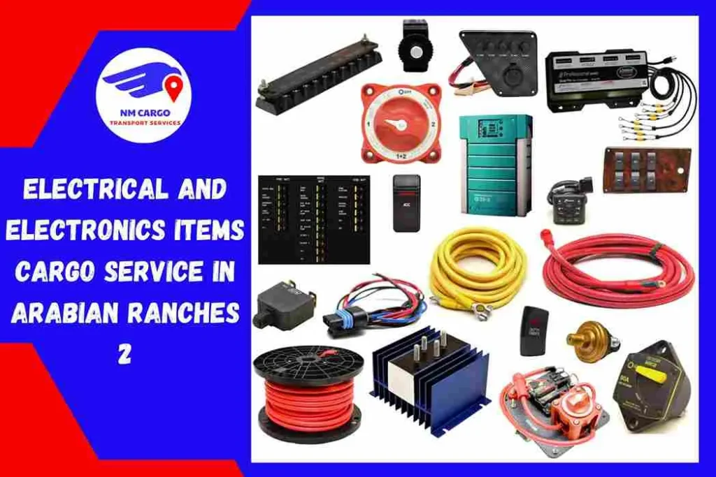 Electrical and Electronics items Cargo Service in Arabian Ranches 2