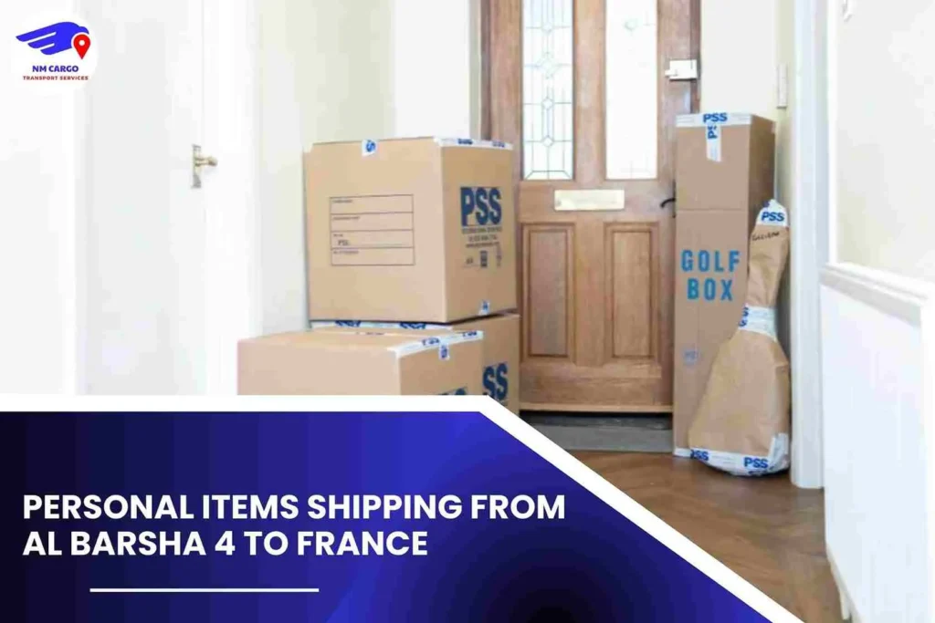 Personal items Shipping from Al Barsha 4 to France