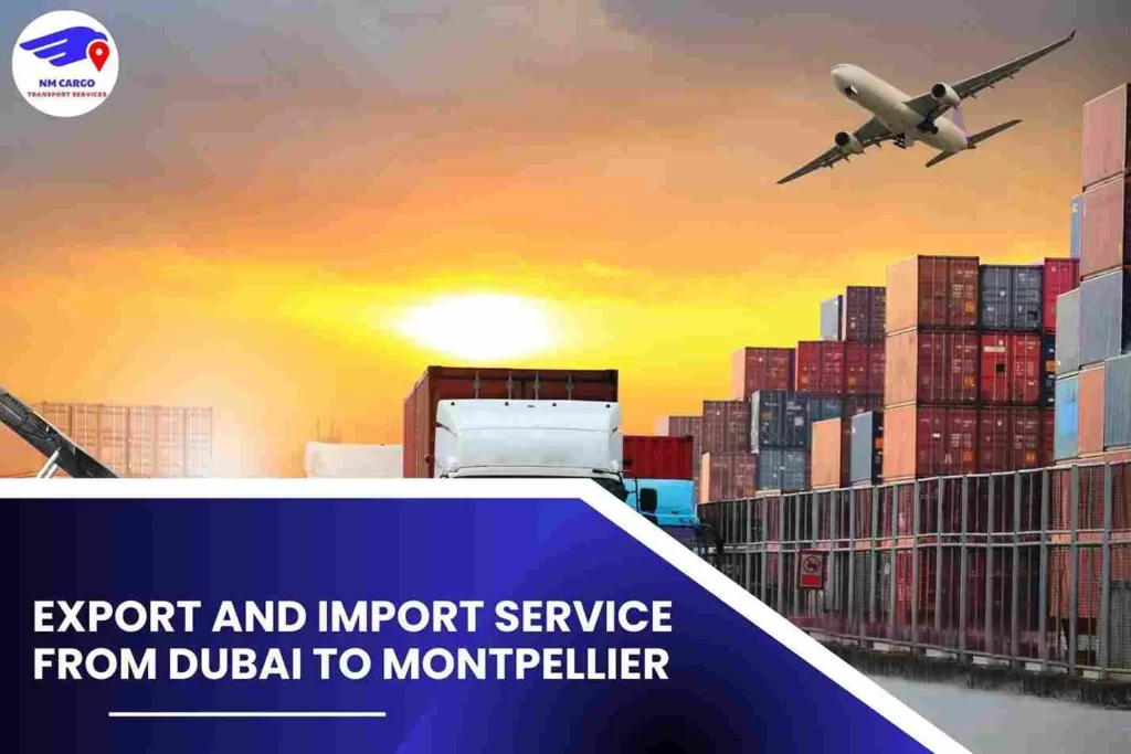 Export and Import Service from Dubai to Montpellier