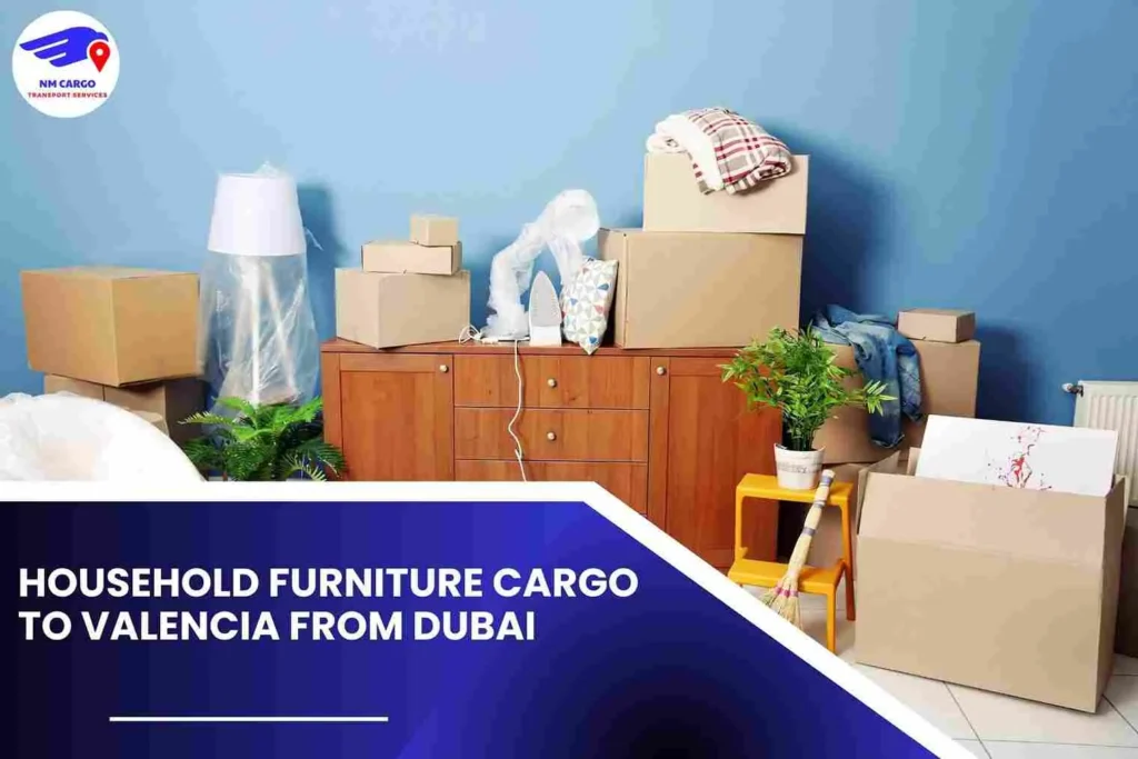 Household Furniture Cargo to Valencia From Dubai