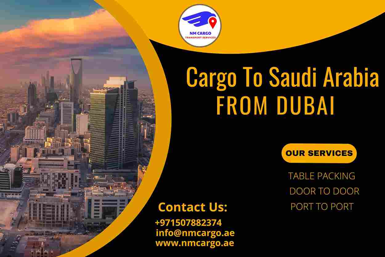 Cargo To Saudi Arabia From Dubai