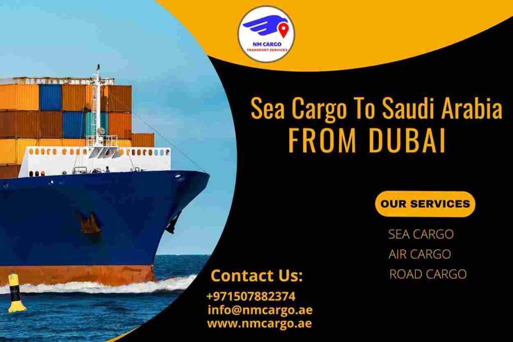 Sea Cargo To Saudi Arabia From Dubai