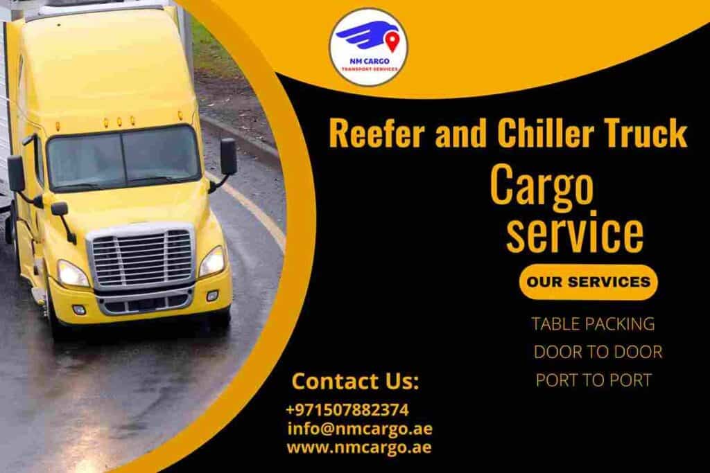 Reefer and Chiller Truck for frozen cargo