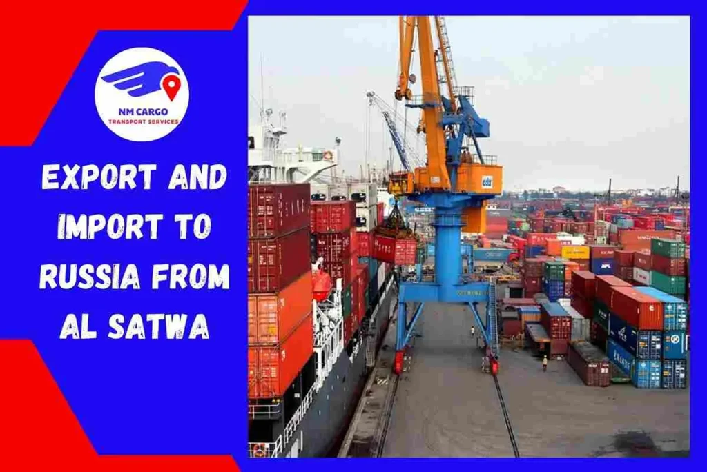 Export and Import to Russia from Al Satwa