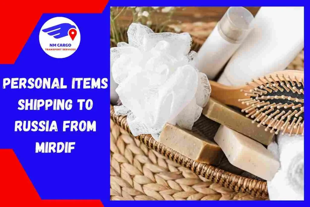 Personal items Shipping to Russia From Mirdif