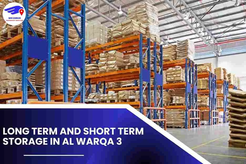 Long-Term and Short-Term Storage in Al Warqa 3