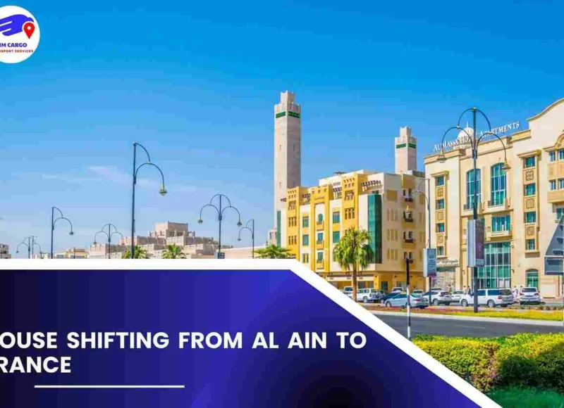 House Shifting from Al Ain to France