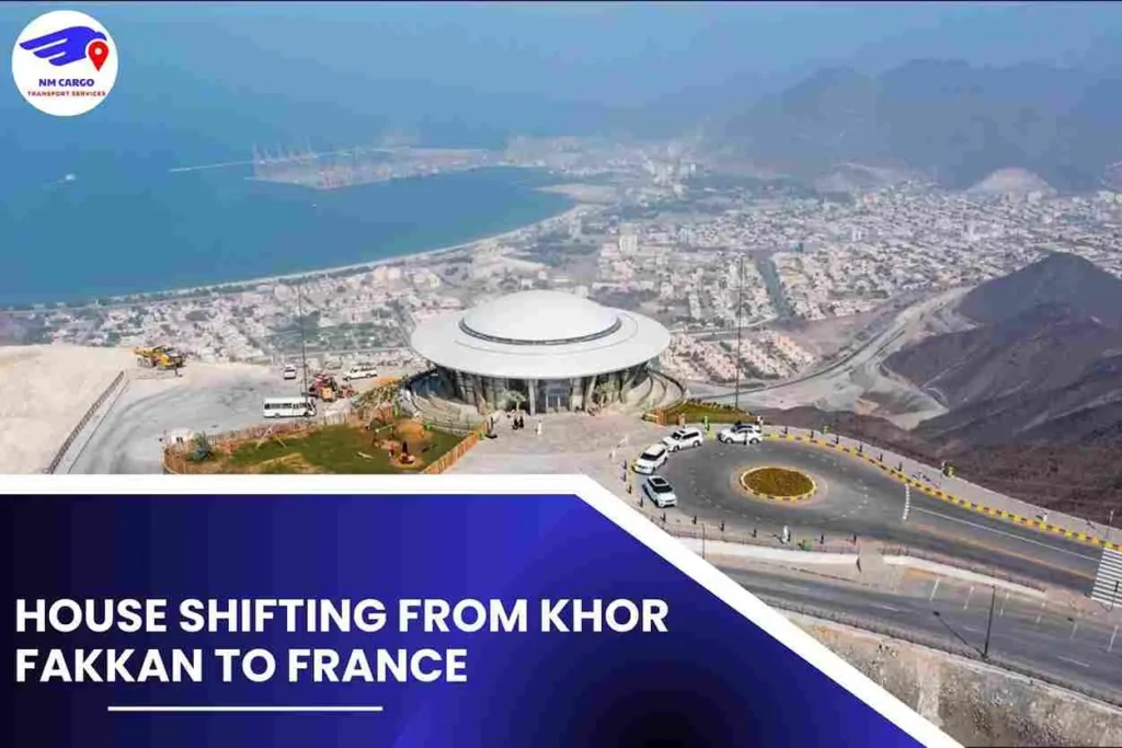 House Shifting from Khor Fakkan to France