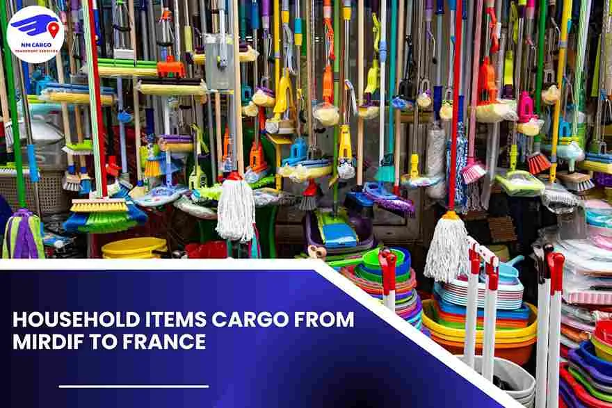 Household items Cargo from Mirdif to France