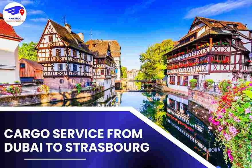 Cargo Service from Dubai to Strasbourg