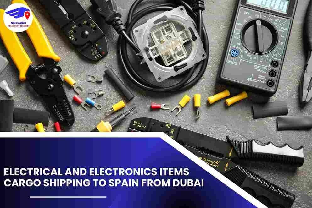 Electrical and Electronics items Cargo Shipping To Spain From Dubai