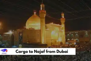 Cargo to Najaf from Dubai