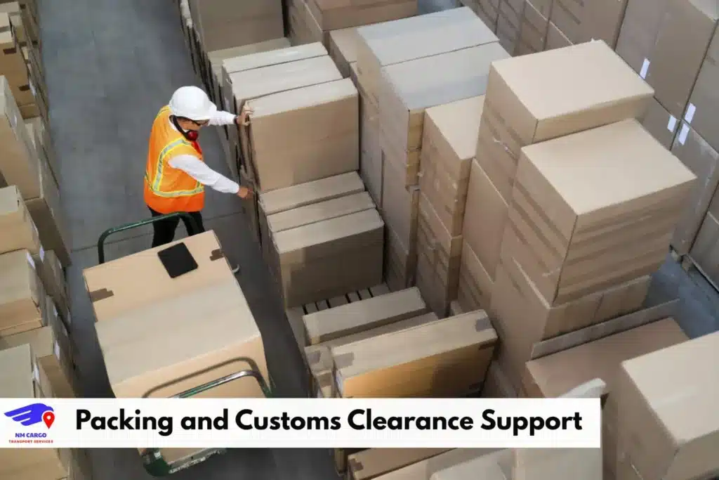 Packing and Customs Clearance Support for Sulaymaniyah Shipments