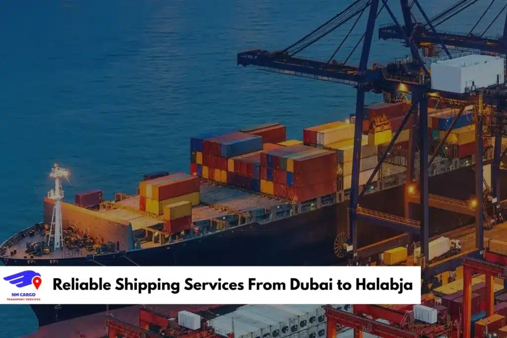 Reliable Shipping Services From Dubai to Halabja