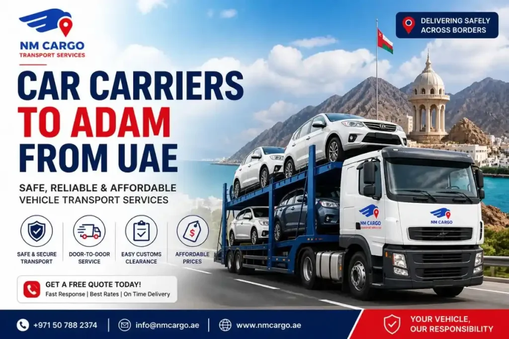 Car Carriers to Adam from UAE