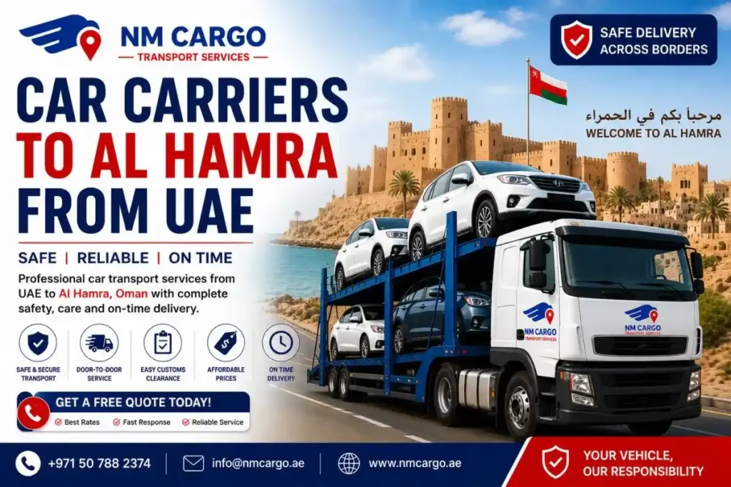 Car Carriers to Al Hamra from UAE