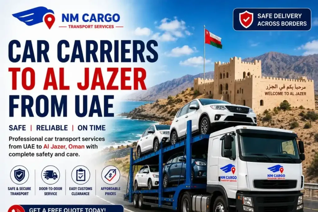 Car Carriers to Al Jazer from UAE