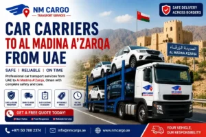 Car Carriers to Al Madina A'Zarqa from UAE
