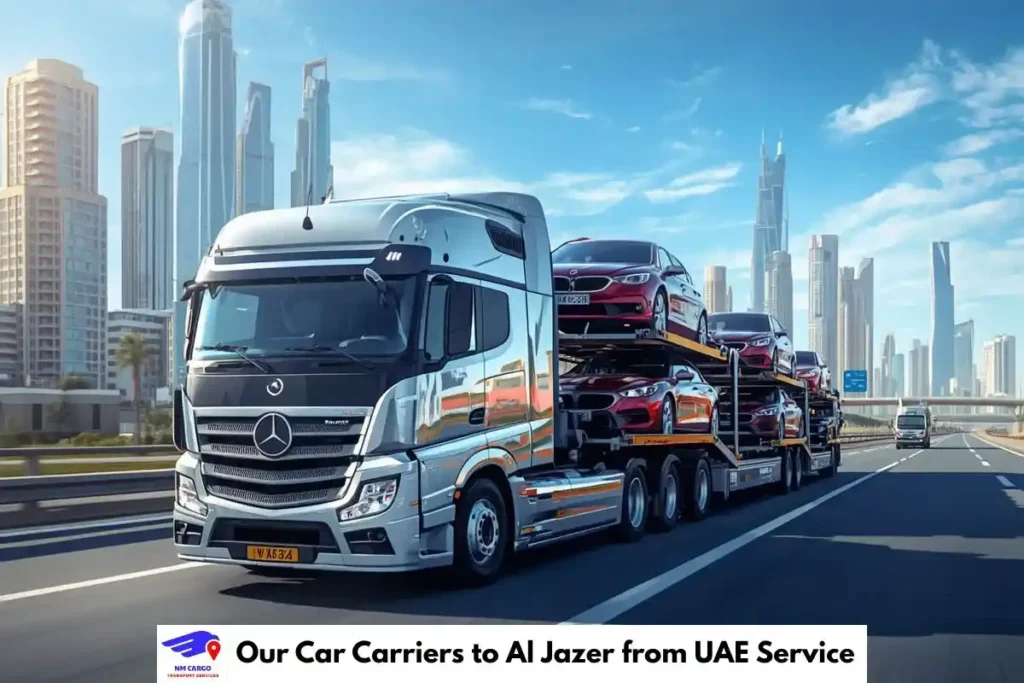Our Car Carriers to Al Jazer from UAE Service