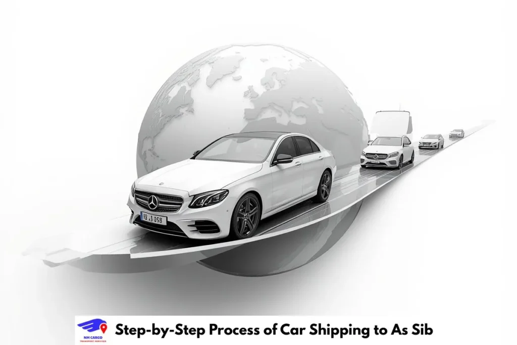 Step-by-Step Process of Car Shipping to As Sib