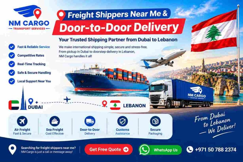 Cargo- to- Lebanon -from -Dubai