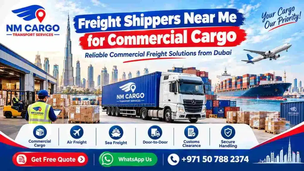 Freight- Shippers Near -Me- for- Commercial -Cargo​