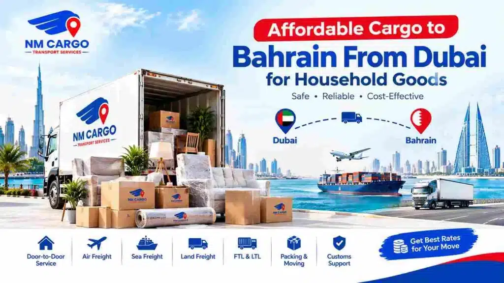 Packing and Relocation Services -to -Bahrain From Dubai