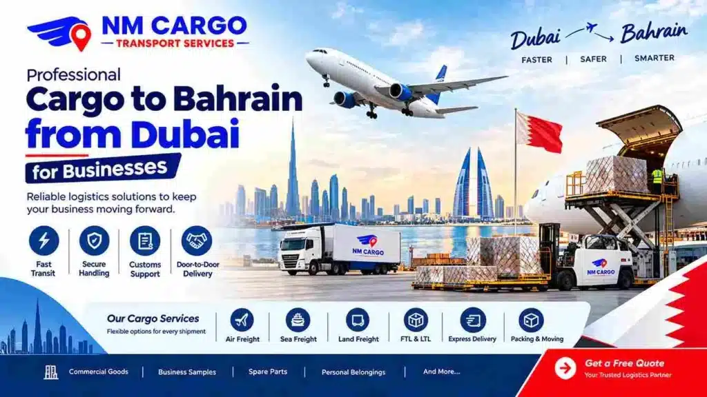 Air Cargo- to- Bahrain -from Dubai