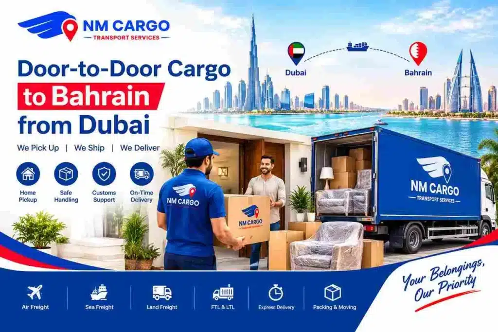 Door-to-Door Cargo -to- Bahrain from Dubai