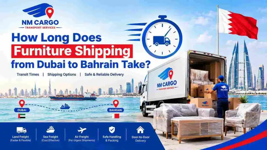 Furniture Shipping -to -Bahrain from Dubai
