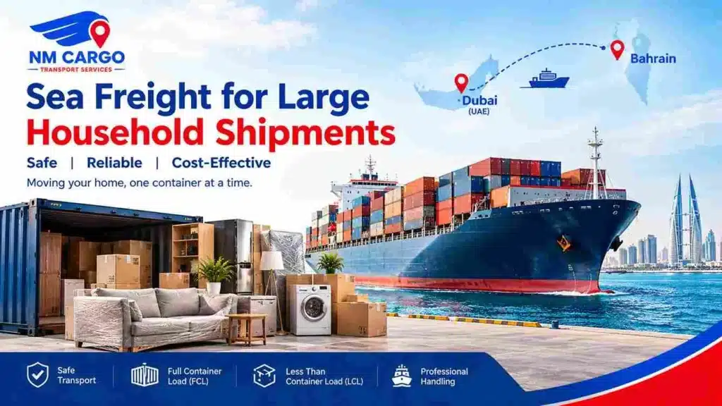 Sea Freight- for- Large Household Shipments