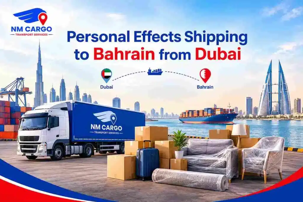 Personal Effects Shipping -to- Bahrain from Dubai