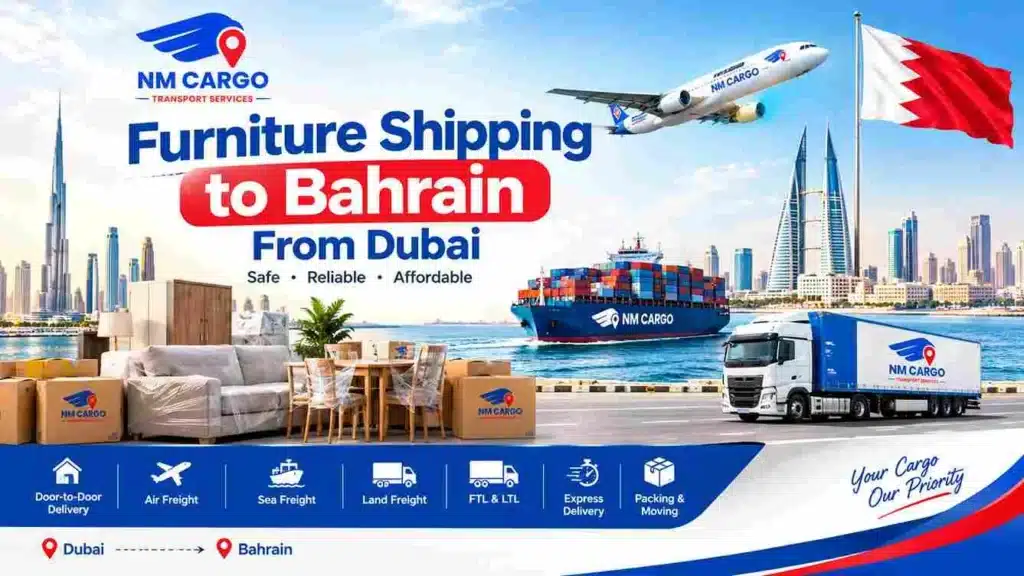 Furniture Shipping -to -Bahrain from Dubai