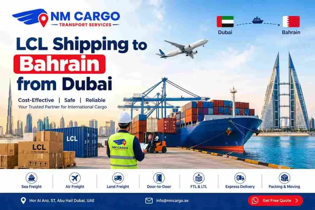 LCL Shipping -to- Bahrain from Dubai