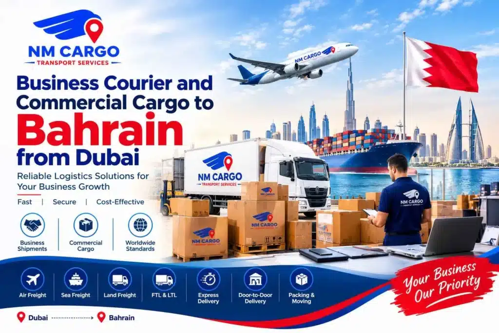 Courier Services- to -Bahrain from Dubai