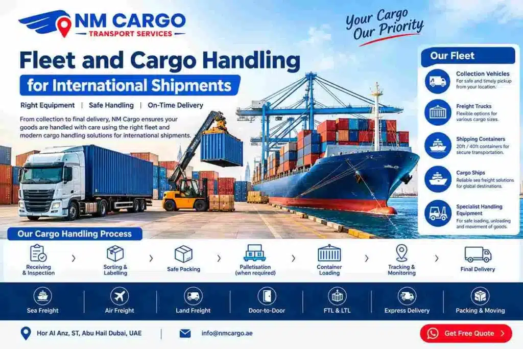 Fleet and Cargo Handling -for- International Shipments