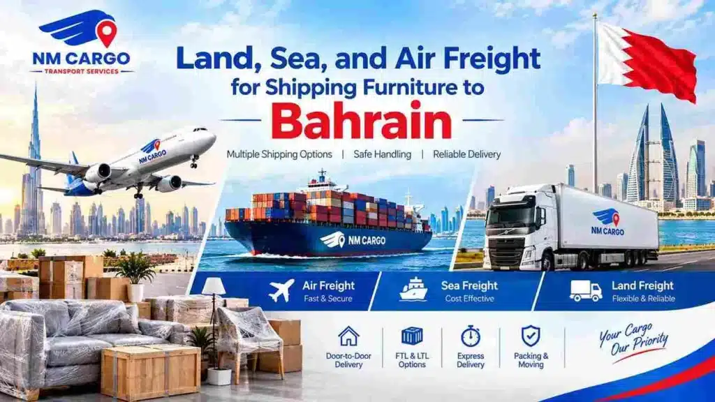 Furniture Shipping -to -Bahrain from Dubai