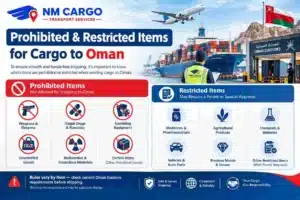 Prohibited & Restricted Items for Cargo to Oman