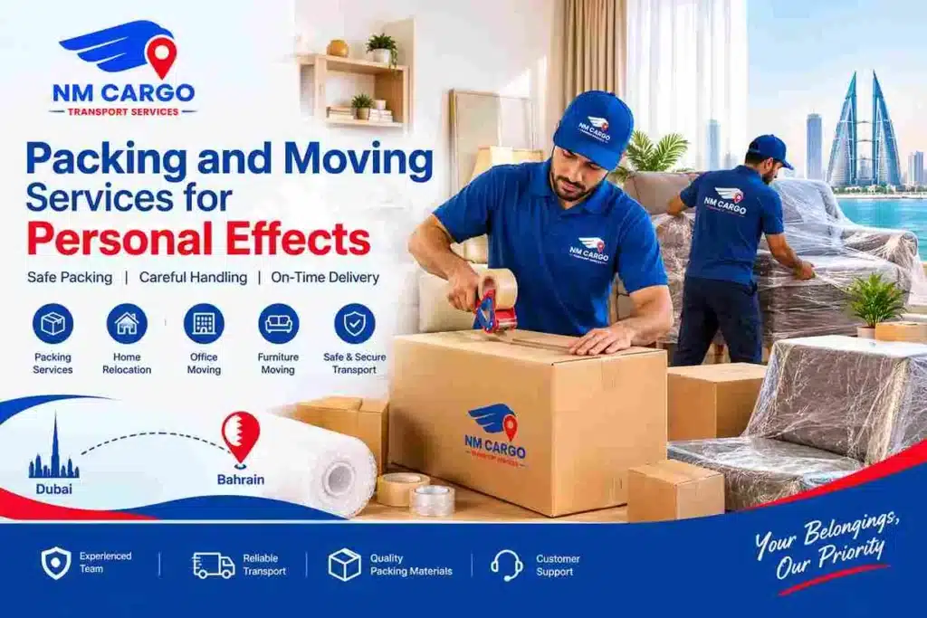 Packing and Moving -Services -for -Personal Effects